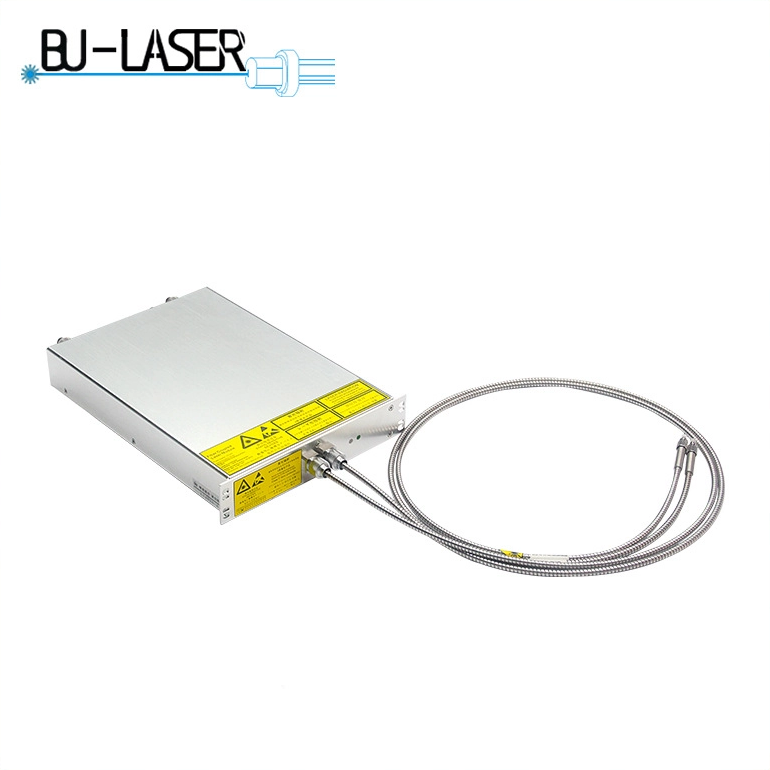 Poderoso módulo laser acoplado a fibra UV de 405nm 20w 20w para equipamento de litografia