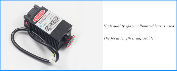 M&oacute;dulo Laser Azul 1.6W