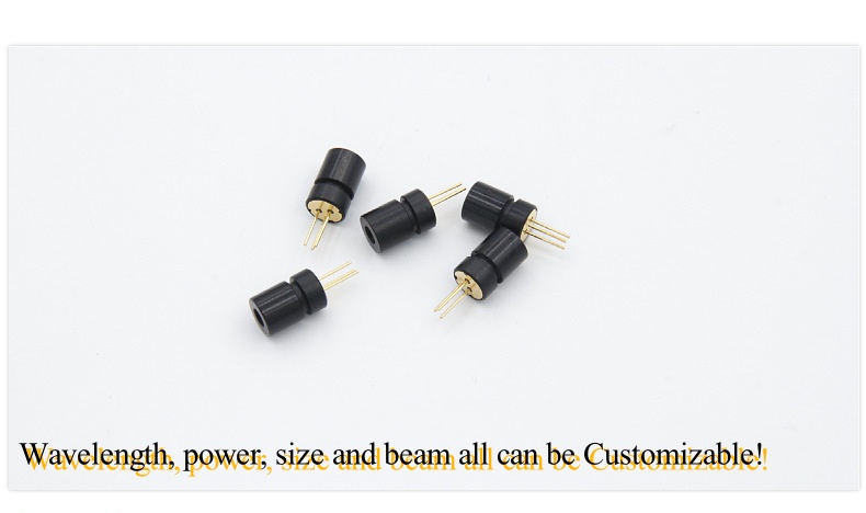 M&oacute;dulo de diodo laser de ponto vermelho 5mW 