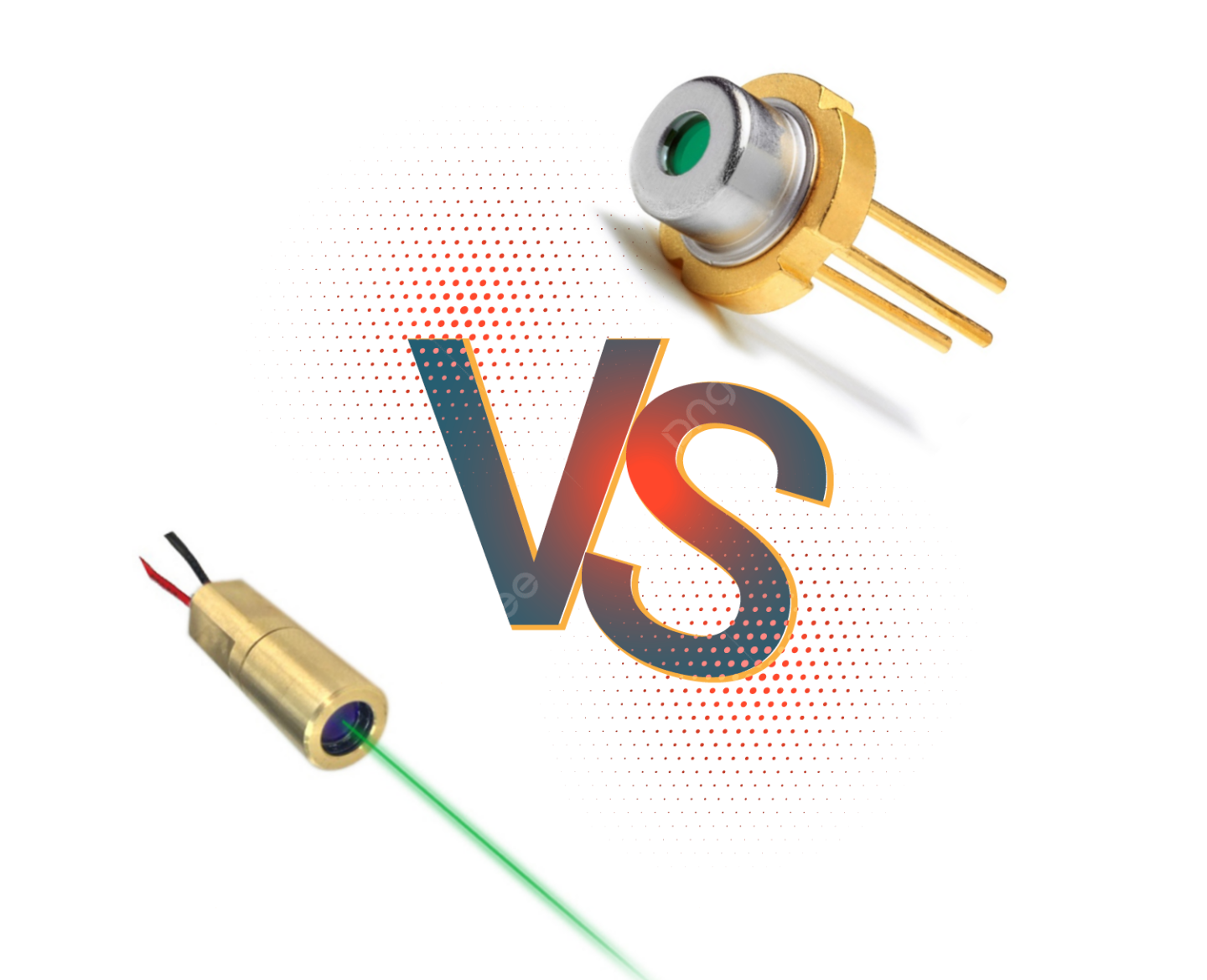 Qual é a diferença entre o diodo a laser e o módulo a laser? 