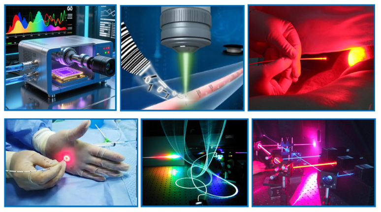 Laser de fibra de 488nm