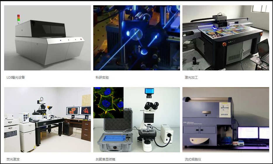 405nm 600mW Fiber Laser