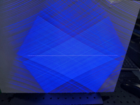 99 linhas a laser 450nm 1,6W Blue Multi-Lines Laser Module para scanner 3D