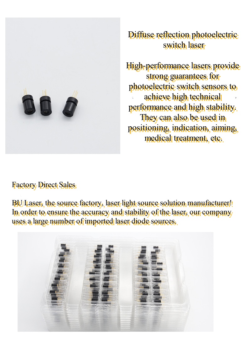 M&oacute;dulo de diodo laser de ponto vermelho 5mW 