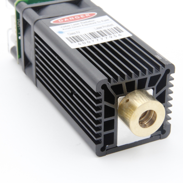 Módulo de laser azul de alta potência 450nm 10W para gravador a laser