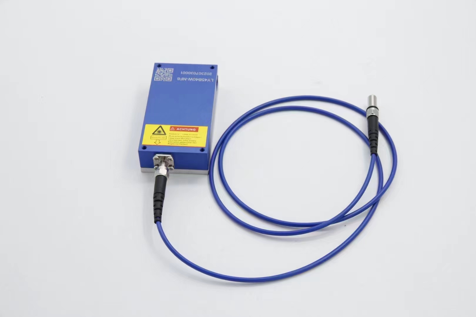 Laser de fibra azul de 450 nm