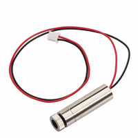 Colimado ajustável 658nm 100mW Red Dot Laser Módulo para mirar a laser