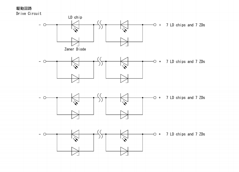 Matriz a laser de 520nm 53W