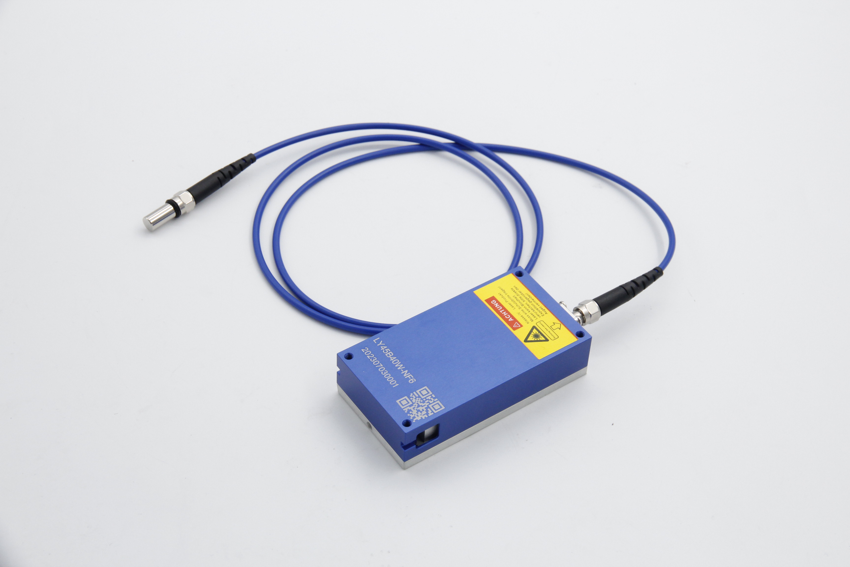 Laser de fibra azul de 450 nm