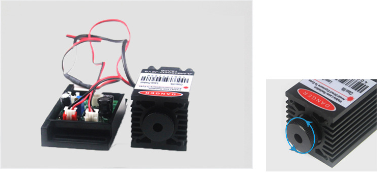 M&oacute;dulo de laser de 808nm 500mW
