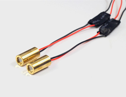 Módulo customizável do laser do ponto verde de 3V D9mm 520nm 5mW para o posicionamento do laser 