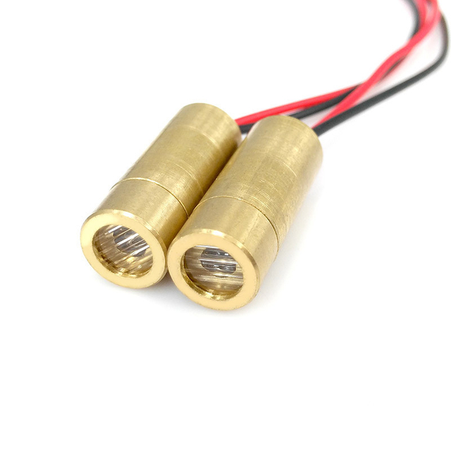  3V-5V D9mm 520nm Módulo de laser de linha verde 5mw para posicionamento a laser