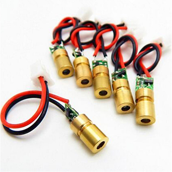 D6MM Infravermelho 785nm 5mw IR DOT Módulo de diodo a laser para medida a laser