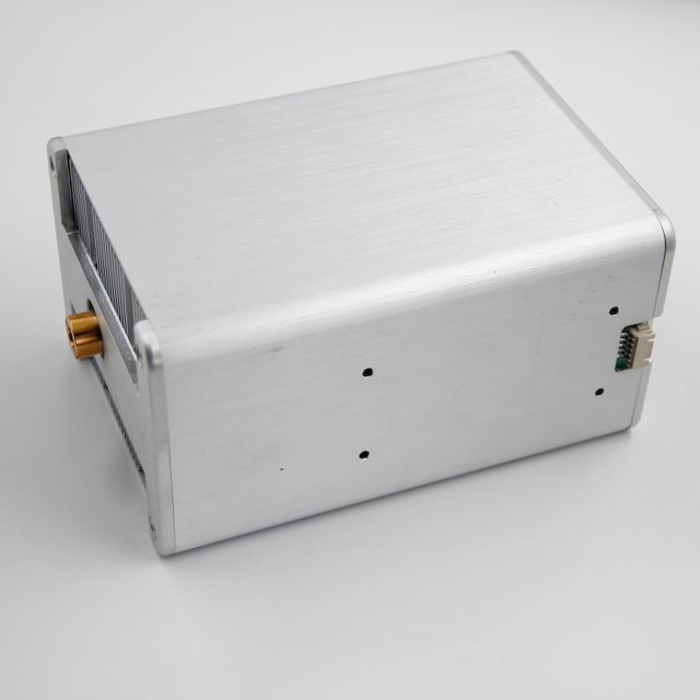 Módulo laser azul de 435 nm de alta potência com refrigerador de ar para ervas daninhas a laser