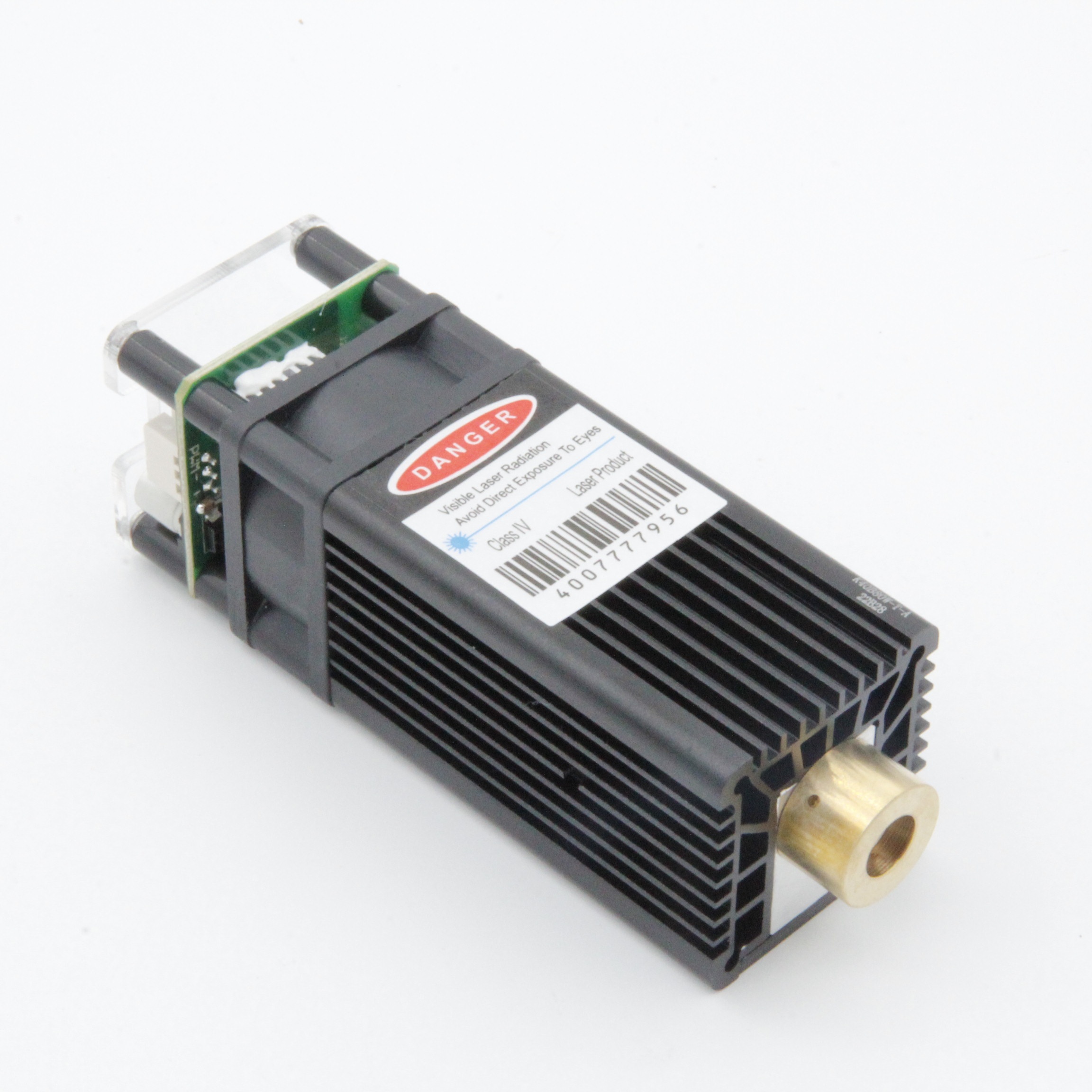 Módulo de laser azul de alta potência 450nm 10W para gravador a laser