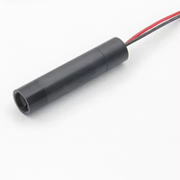 12mm 650nm 5mW Módulo de laser vermelho com tamanho de ponto de 7 mm a 30m de distância
