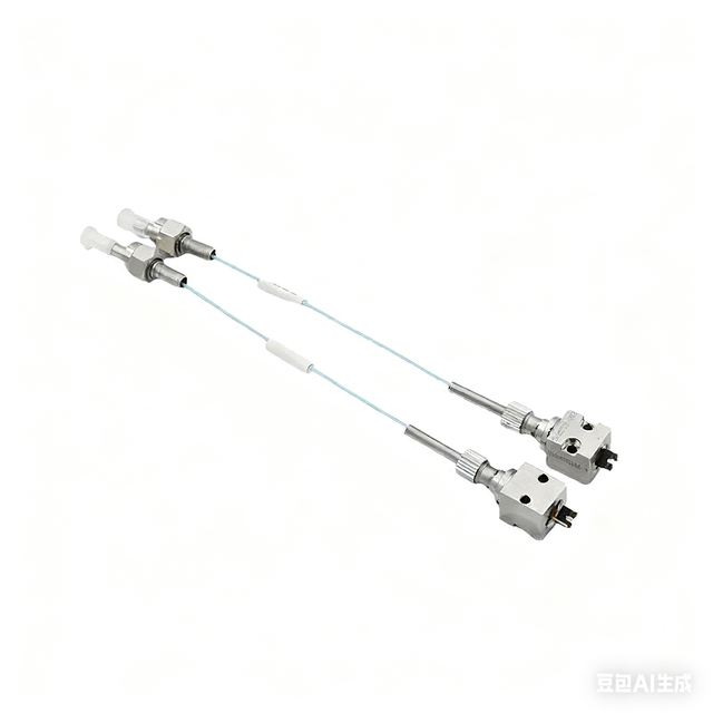 Módulo de laser acoplado de fibra vermelha de modo único 4um fibra 638nm 50mW para tratamento de miringite