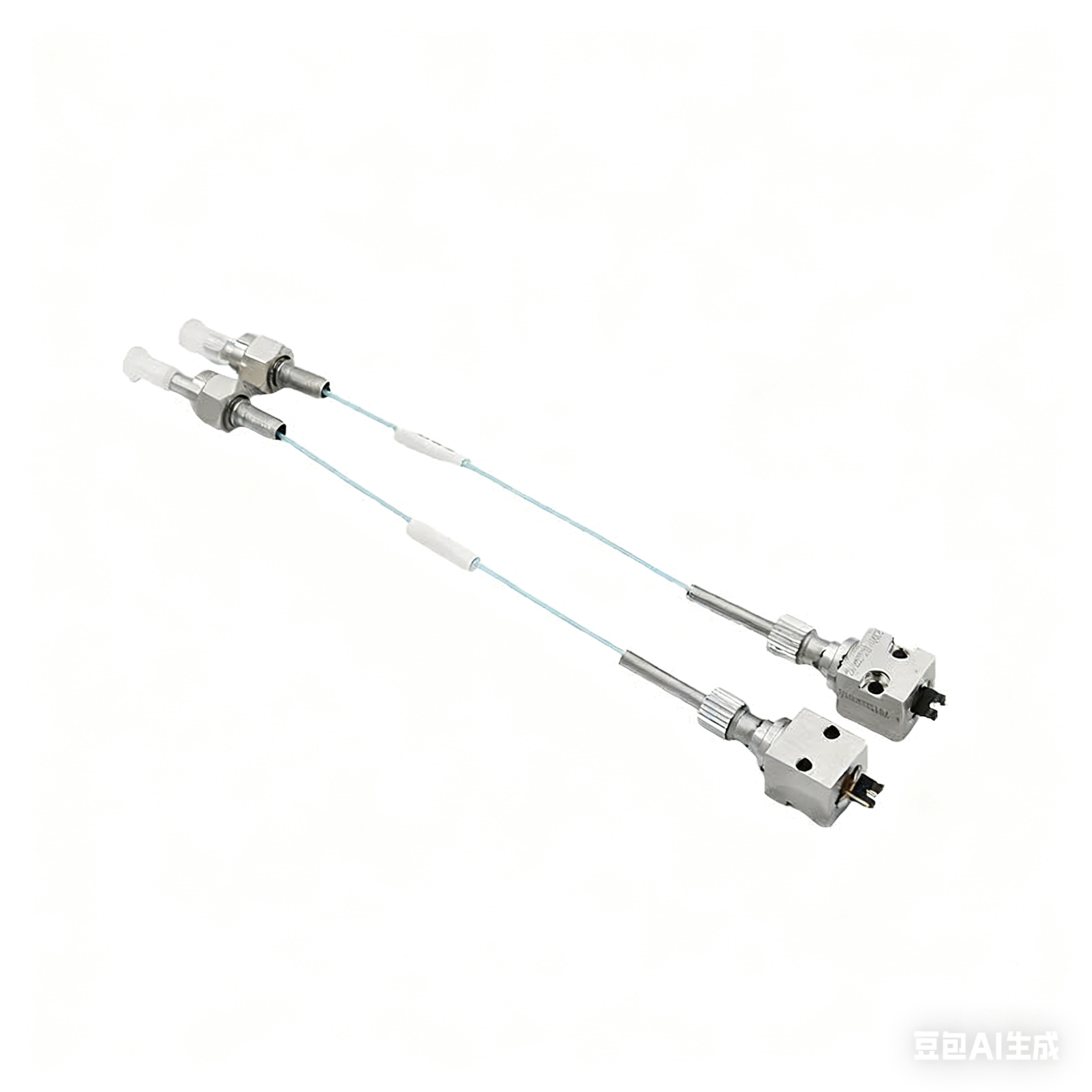 Módulo de laser acoplado de fibra verde 520nm 35mW com fibra 9um para tratamento oftalmológico