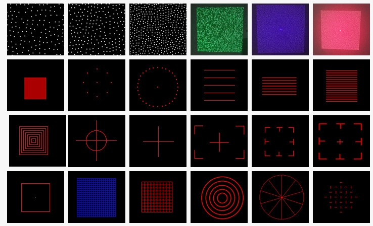 Luz de laser repelente de p&aacute;ssaros