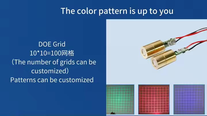 M&oacute;dulo de laser de grade verde 