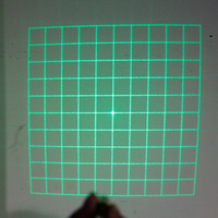 Módulo de laser verde de 520nm de 520 nm com padrão de grade para scanner 3D a laser